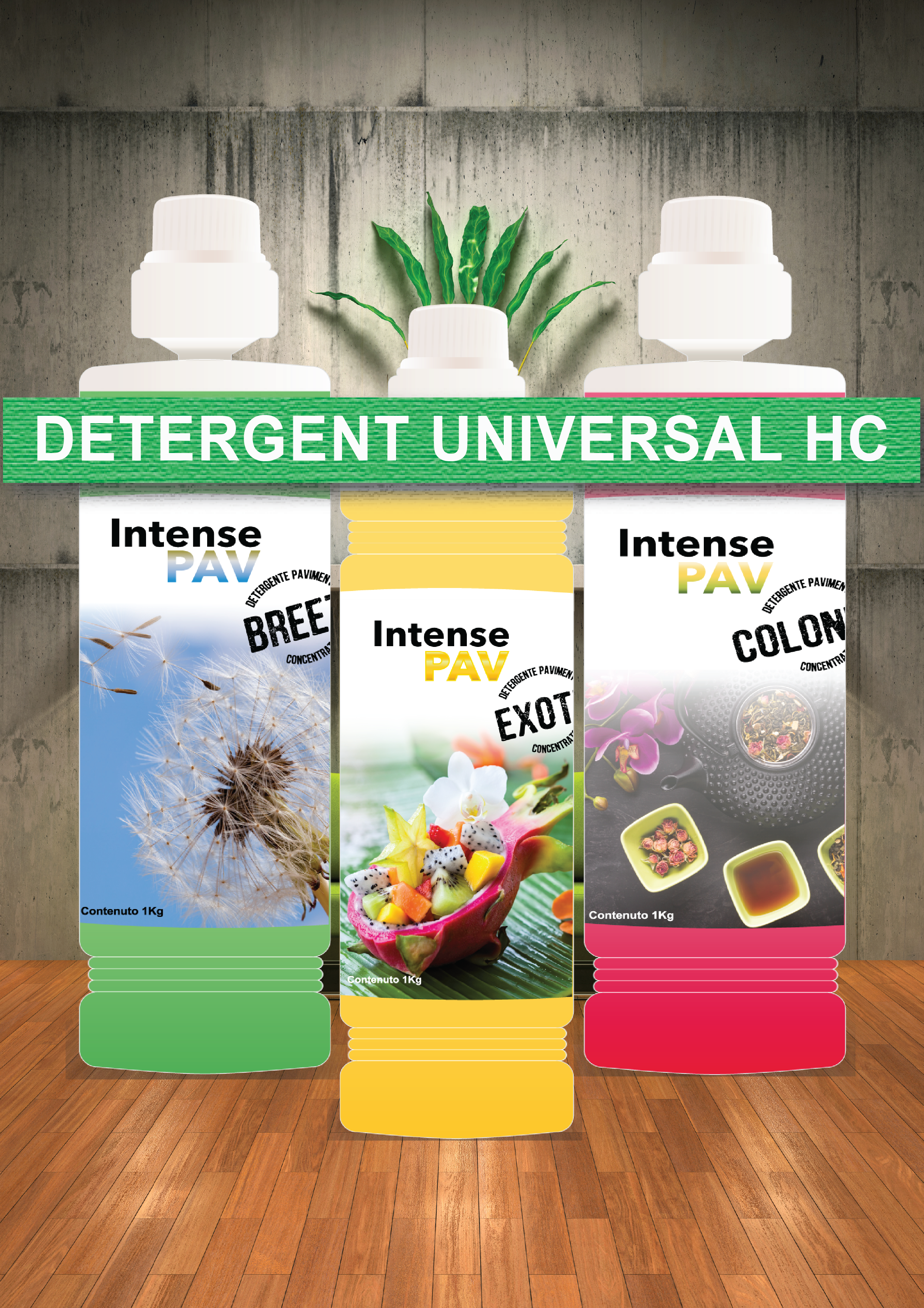 DETERGENT CONCENTRAT UNIVERSAL SUPRAFETE PARDOSELI 